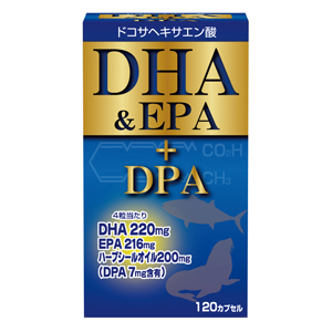 DHA＆EPA+DPA 120カプセル